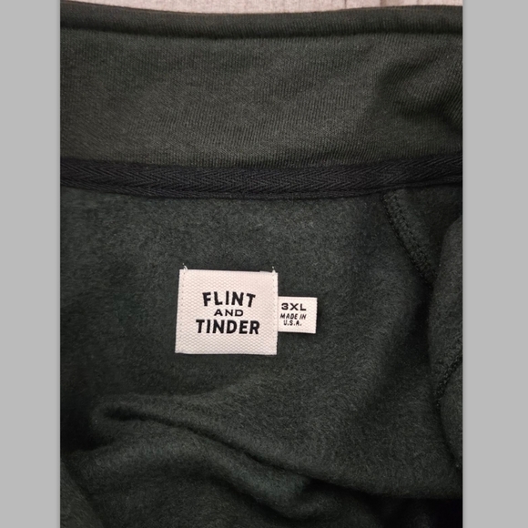 NWOT-Flint and Tinder10-Year Quarter Zip Sweatshirt - Picture 5 of 6